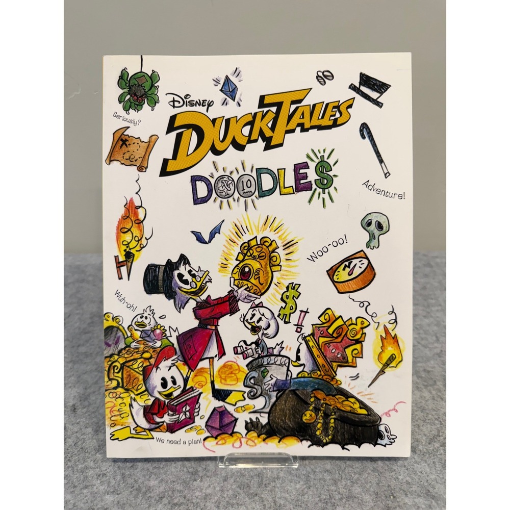 DuckTales: Doodles Interactive Drawing Book by Zack Giallongo - Cartoon Art